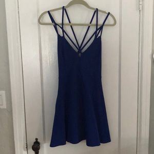 Strappy skater dress